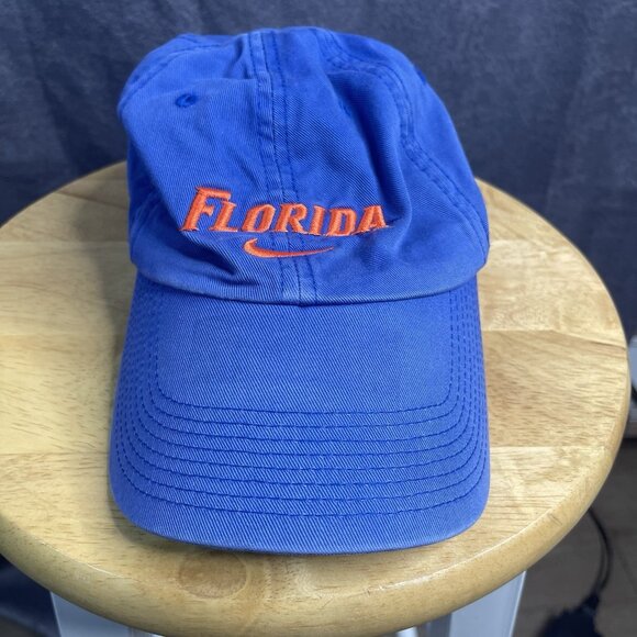 Vintage Nike Florida Gators Dad Hat Strap Back Adjustable One Size - Picture 1 of 7